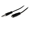 Startech.Com 2m Headphone Audio Mini Jack 3.5mm Extension Cable MU2MMFS